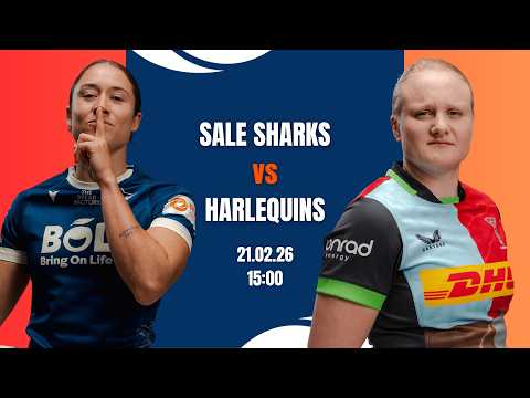 LIVE Premiership Women's Rugby | Sale Sharks vs Harlequins