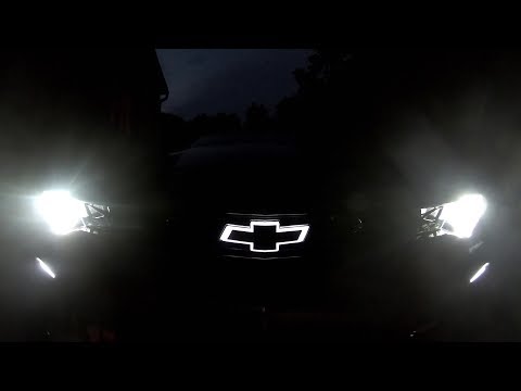 Illuminated Bow Tie on Camaro installation - extended edition