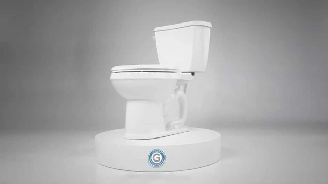 Gerber AV21818 Avalanche TwoPiece Elongated ErgoHeight Toilet, 1.6