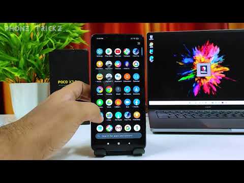How to Set Dark mode in Poco X3 pro
