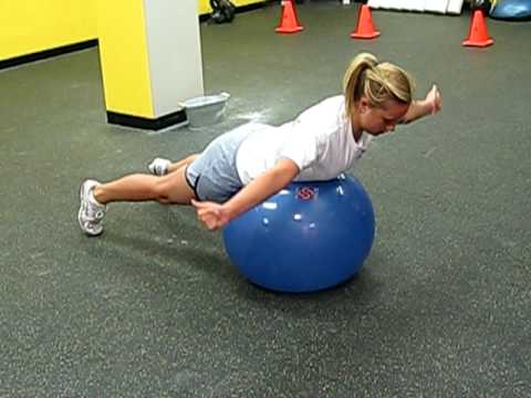 Stability Ball Y, T, W