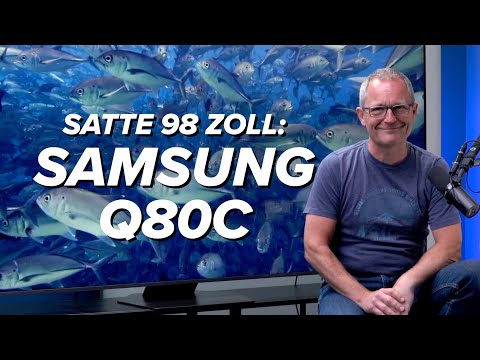 98 Zoll fürs Wohnzimmer! Der Samsung GQ98Q80C im Test