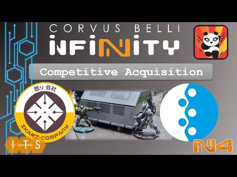Fast Panda Gaming: Infinity ITS15  N4 Battle Report - 300pts Acquisition (Ikari v PanOceania)