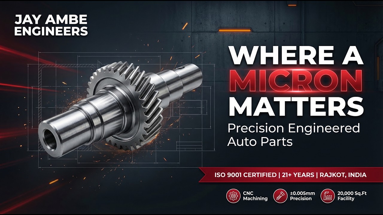 Jay Ambe Engineers | Precision Engineered Auto Parts & Components | Where A Micron Matters