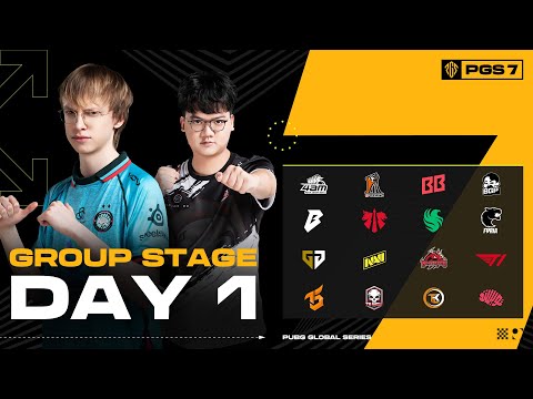 PUBG Global Series 7 Group Stage DAY 1