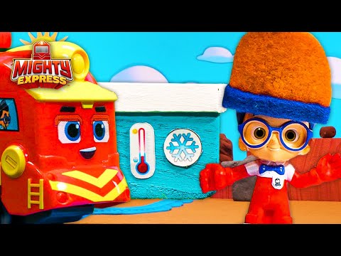 Stay Cool! 🧊 Toy Episode 🧊 - Mighty Express Official