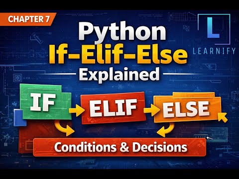 Chapter 7 Python Conditional Statements Explained Simply Learnify