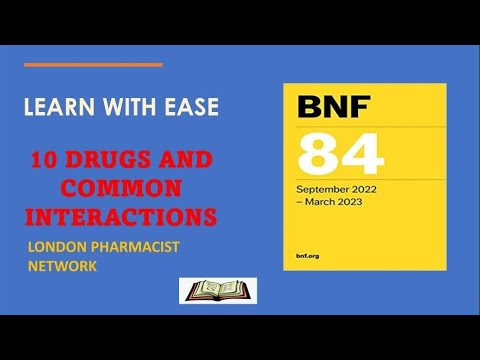 COMMON DRUG INTERACTIONS - Learn with ease