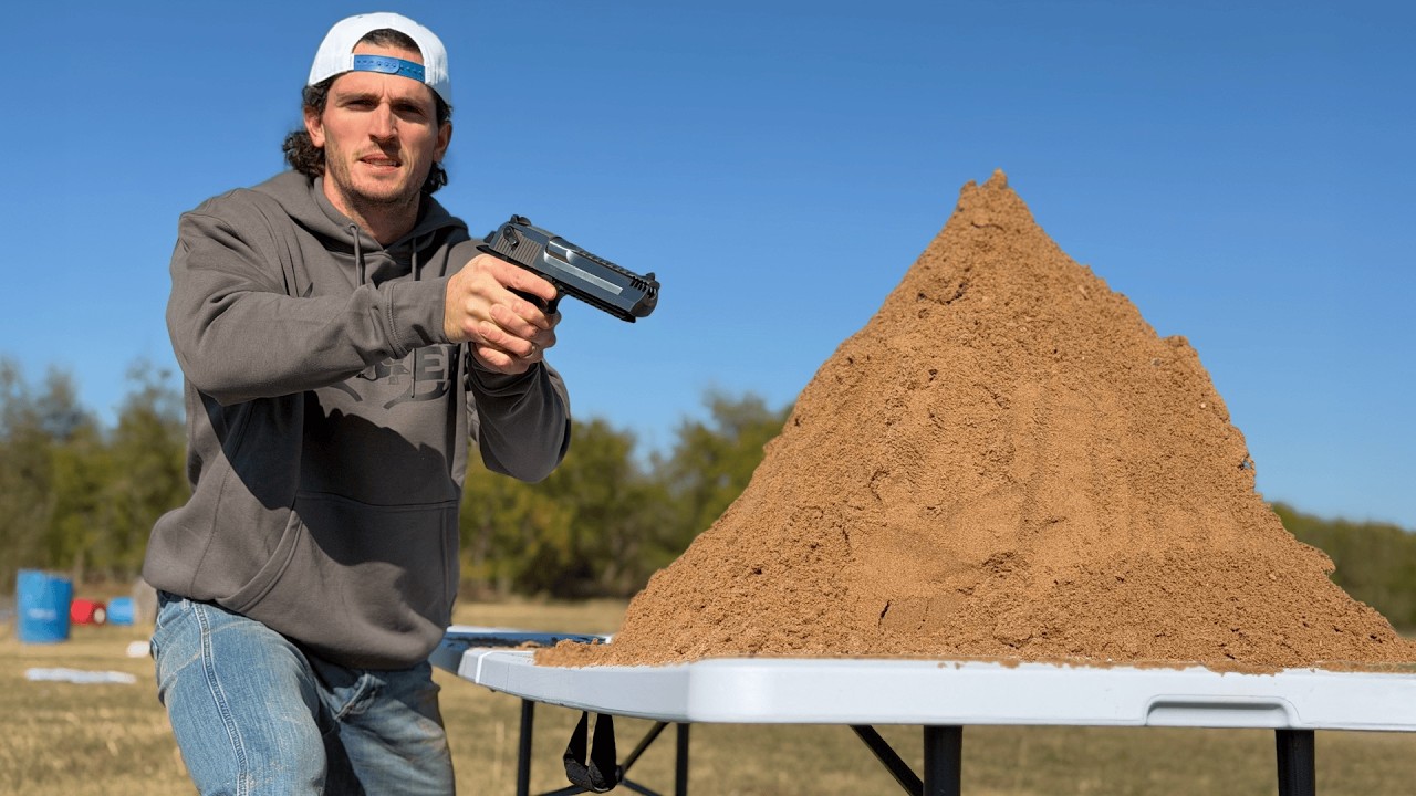 How Bulletproof is Sand?