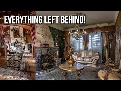 Untouched abandoned Luxembourgish MILLIONAIRES Mansion - Everything left behind