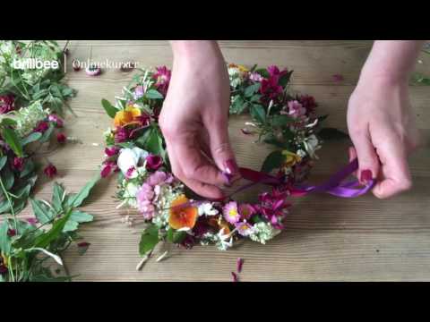 Bind en midsommarkrans | Tutorial | Brillbee