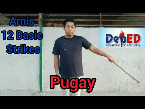 Deped Arnis 12 Basic Strikes | Grade 7 | P.E Quarter 1 Week 3 #arnis #12basicstricks #depedarnis
