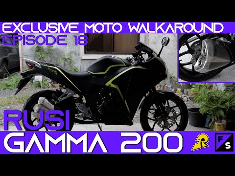 EXCLUSIVE MOTO WALKAROUND EP 18: RUSI GAMMA 200 | SPECS + PRICE