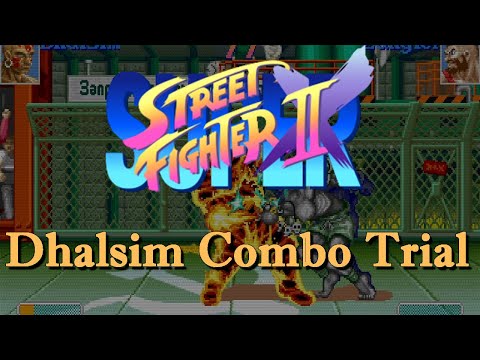 Dhalsim Super Turbo Combo Trial Video (Find hints in the description)