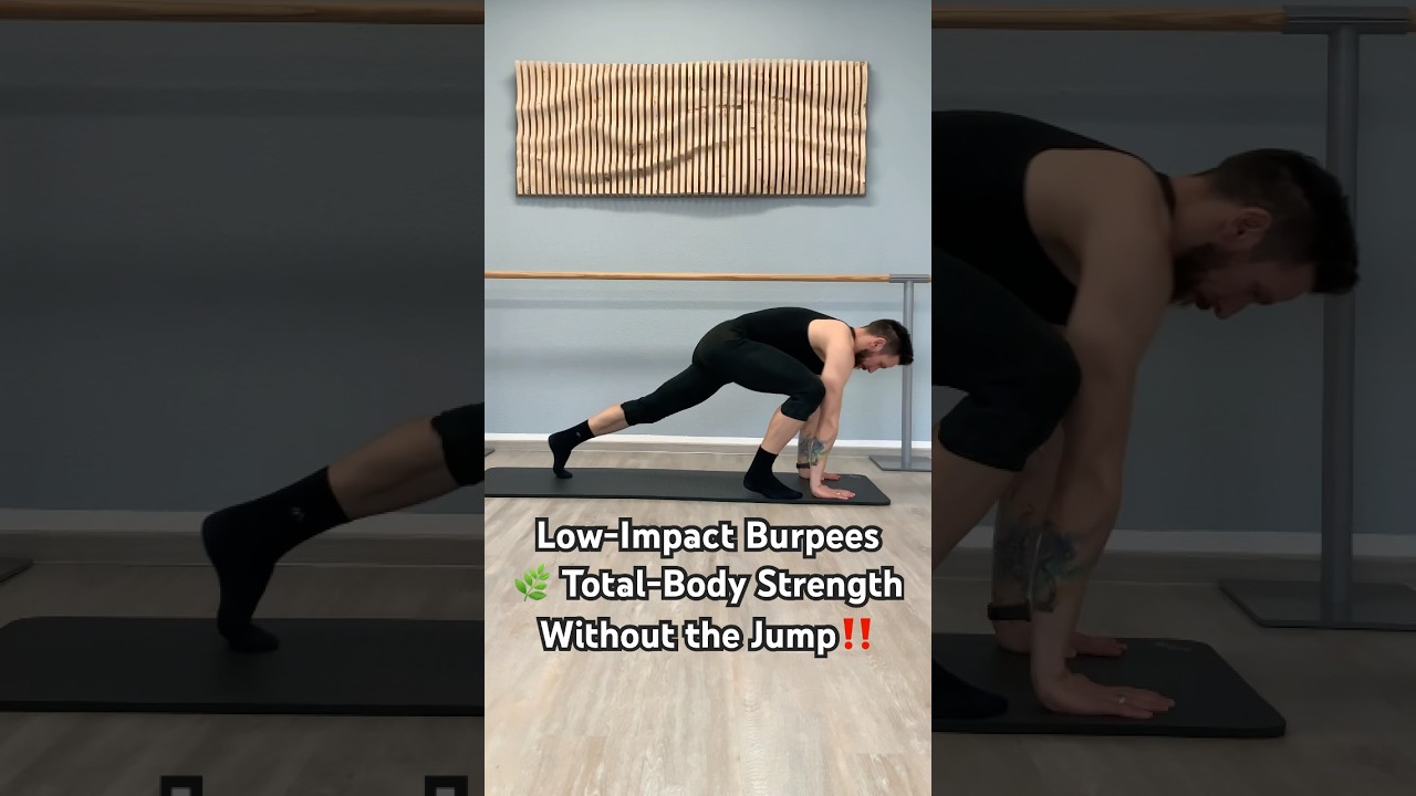 Low-Impact Burpees 🌿 Full-Body HIIT for All Fitness Levels! - YouTube