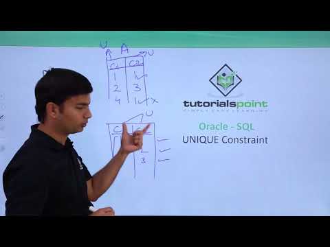 Oracle SQL Unique Constraint
