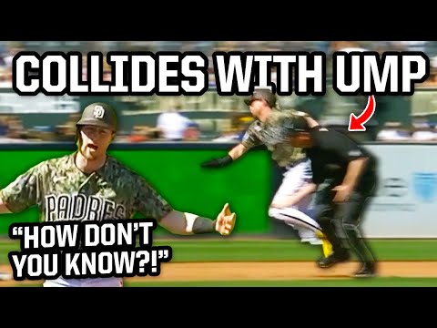 Umpire gets in the runner's way, a breakdown