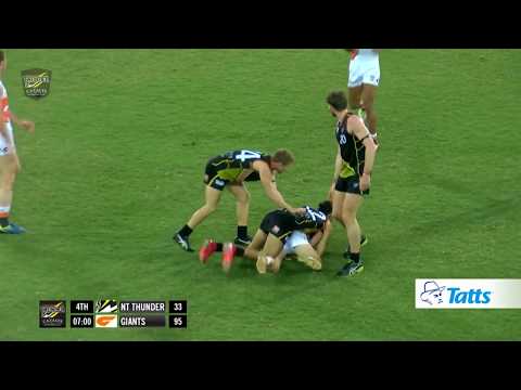 2019 NEAFL Round 15 Highlights: Hard tackles