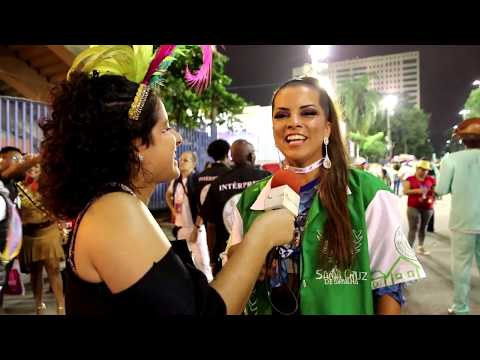 🎉 Carnaval 2020 🎉 || Renata Santos desfila pela Santa Cruz
