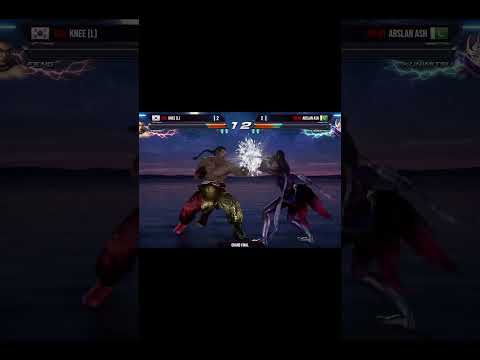 Greatest reset in Tekken history!!!  (Knee vs Arslan Ash combo breaker 2023 grand finals)