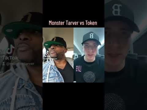 Monster Tarver vs @tokenhiphop  #christianrap #wwe #godovermoney #michaeltarver