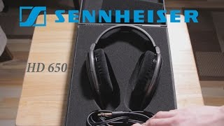 Video thumbnail for Sennheiser HD650 Hi-Fi Kopfhörer [Ausführliches] Review (German/HD) by Nighti´s Hard & Software Reviews