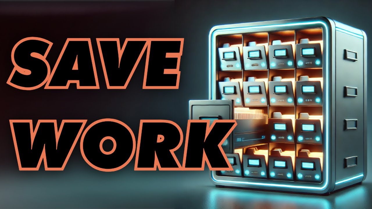 Coding 4 Kids: Part 2 Vid 2 Save Work