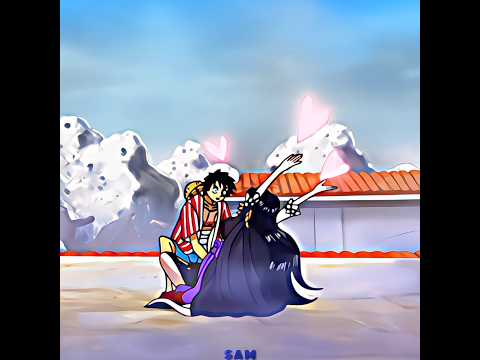 LUFFY SAVES HANCOCK 😳