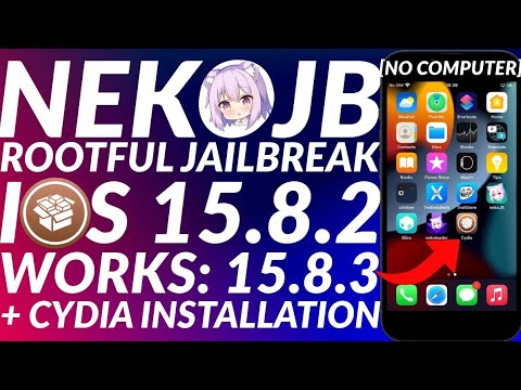 NekoJB Rootful iOS 15.8.2/15.8.3 Jailbreak Cydia | Jailbreak iOS 15.8.2/15.8.3 Cydia | NekoJB Cydia