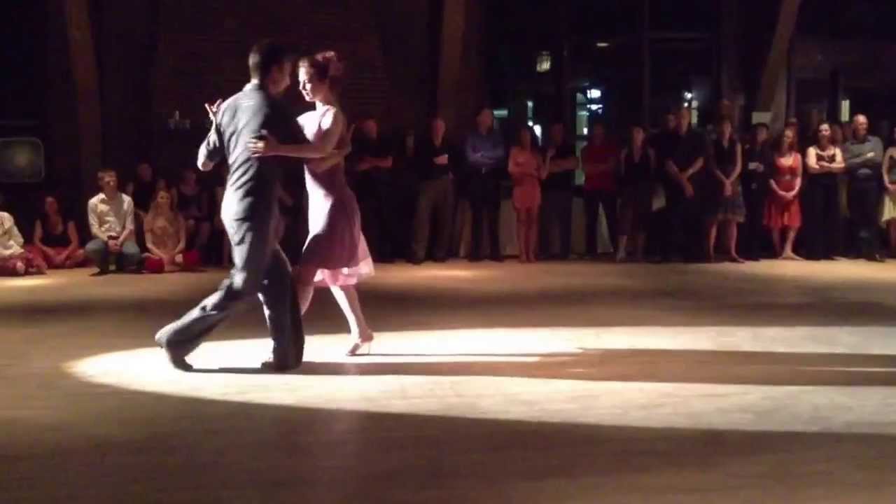 Alex Krebs and Hannah Poston at the Reed Tango Music Institute