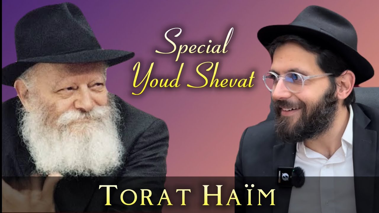 Spécial Youd Shevat ✨ Prise de fonction du Rabbi - Rav Aaron Bitton