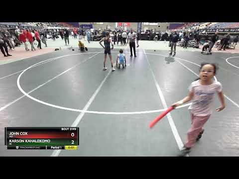 77 Lbs Quarterfinal - Karson Kahalekomo, IN Vs John Cox, MO Bd8f