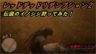 レジェンド狩りにいこーよ‼＃2～伝説のイノシシ編～【有吉絶賛のレッドデッドリデンプション2】