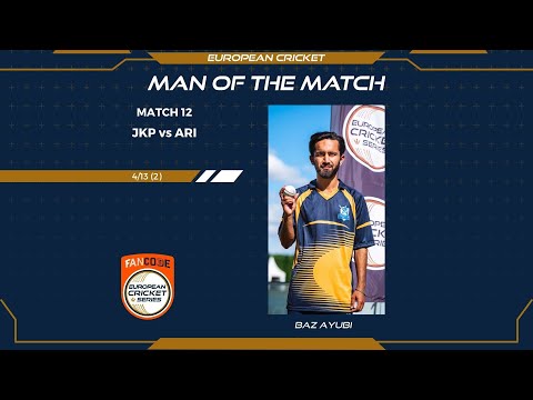 BOOM! Baz Ayubi bags four wickets at FanCode ECS Sweden Malmo