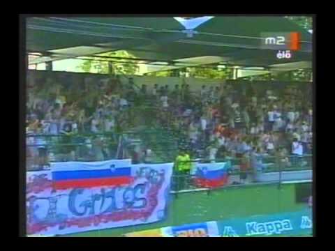2003 August 20 Slovenia 2 Hungary 1 Friendly
