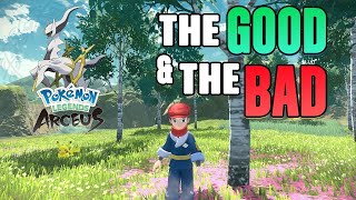 Is Pokemon Legends Arceus a GOOD Game?...The Good & Bad | Gameplay First Impressions
