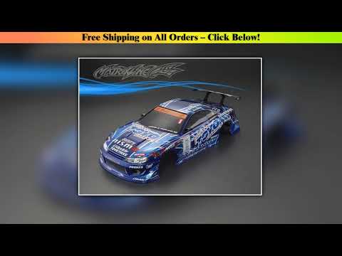 TY15 Silvs S15 GP complete 1/10 1:10 drift RC PC body shell 195width paint body with lampshade
