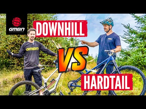Can A Hardtail Be Faster Than A Downhill Bike?