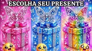 ESCOLHA SEU PRESENTE! 🎁 Você Tem Sorte!? 🤩 Apenas 1% Acerta os MELHORES! | Quiz Tap