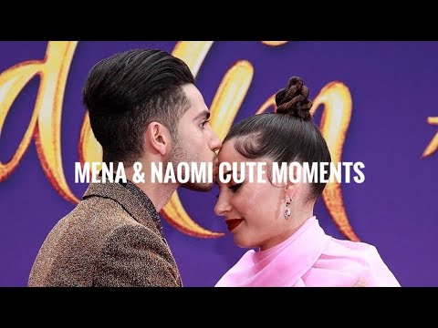 Mena Massoud & Naomi Scott Cute And Funny Moments 😍