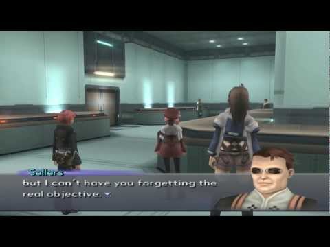 Xenosaga III HD Cutscene 160 - Joachim and Sellers (Labyrinthos) - JAPANESE - REGULAR MODE
