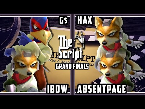 The Script 2 - G$ & iBDW [L] Vs. AbsentPage & Hax$ - Smash Melee Grand Finals