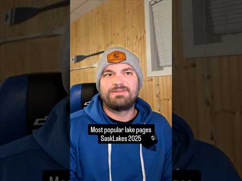 The top 5 most visited lake pages on SaskLakes in 2025