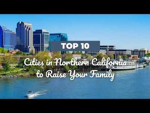 What cities are included in Northern California?