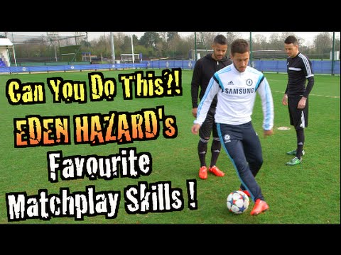 Eden Hazard's Favorite Matchplay Skills! Can You Do This?!