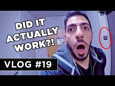 Playing THE ELEVATOR GAME at the CONGRESS HOTEL | Vlog #19