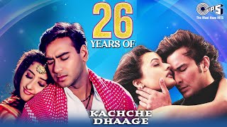 Download lagu 26 Years Of Kachche Dhaage | Ajay Devgn, Saif Ali Khan, Namrata, Manisha | 90s Hits Hindi Songs mp3