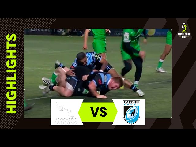 Highlights - Newcastle Falcons v Cardiff Rugby - Round 2 | EPCR Challenge Cup 2022/23