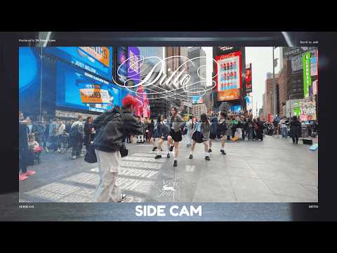 NewJeans 'Ditto' Dance Cover by YK Crew Sparks NYC Streets