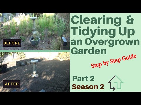 Clearing and Tidying Up an Overgrown Garden - Season 2,  Part 2